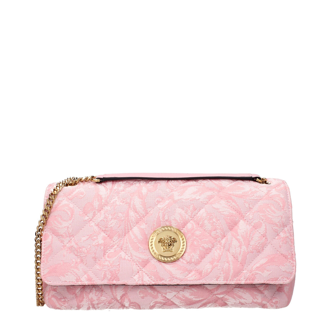Women’s Versace Pink Fabric Shoulder Bag