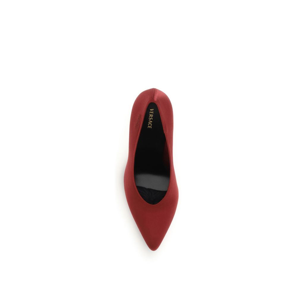 Women’s Versace Red Viscose High Heel Pumps
