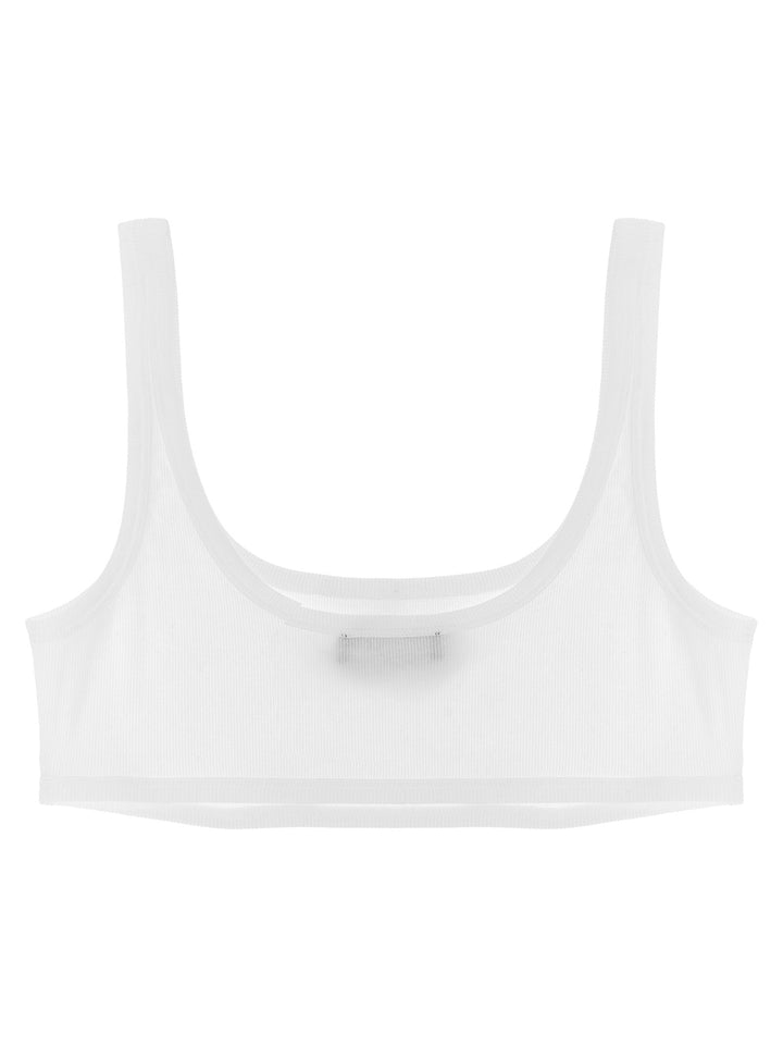 Women’s Versace White Cotton Bra