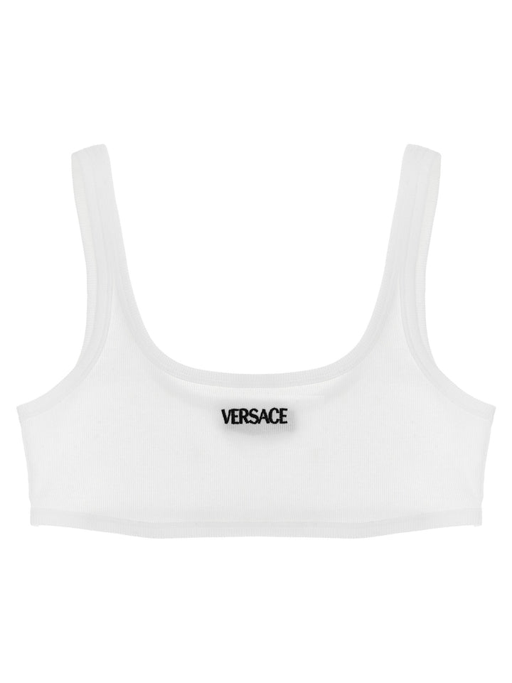 Women’s Versace White Cotton Bra