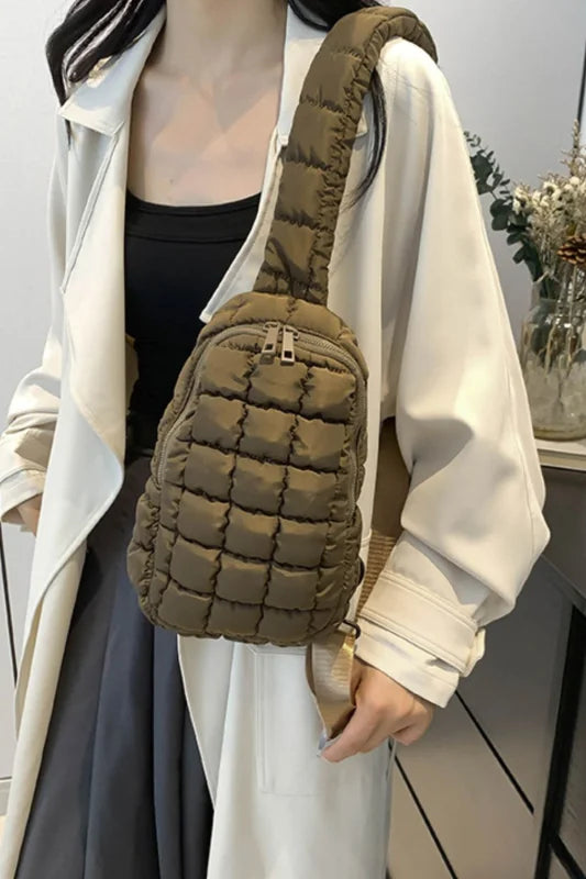 Women’s Vibrant Medium Nylon Crossbody Bag for Effortless Everyday Wear