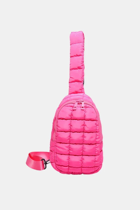 Women’s Vibrant Medium Nylon Crossbody Bag for Effortless Everyday Wear