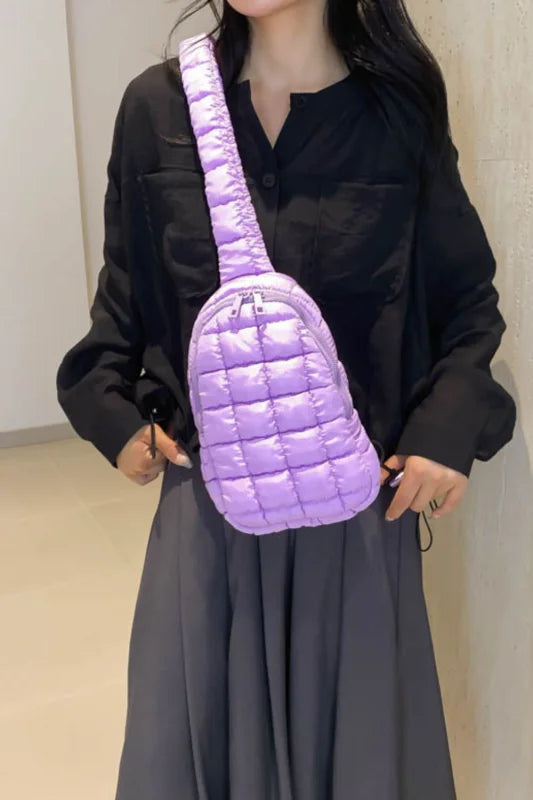 Women’s Vibrant Medium Nylon Crossbody Bag for Effortless Everyday Wear