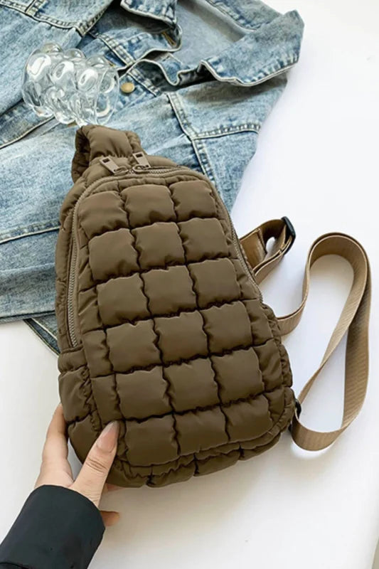 Women’s Vibrant Medium Nylon Crossbody Bag for Effortless Everyday Wear