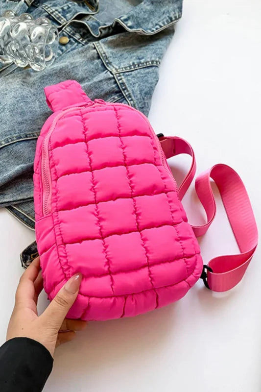 Women’s Vibrant Medium Nylon Crossbody Bag for Effortless Everyday Wear