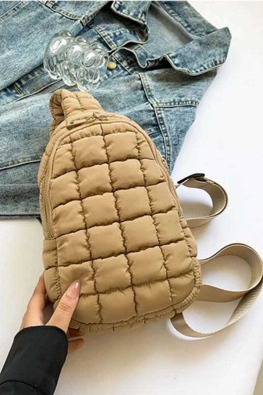 Women’s Vibrant Medium Nylon Crossbody Bag for Effortless Everyday Wear