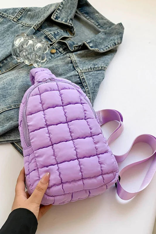 Women’s Vibrant Medium Nylon Crossbody Bag for Effortless Everyday Wear