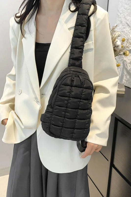 Women’s Vibrant Medium Nylon Crossbody Bag for Effortless Everyday Wear