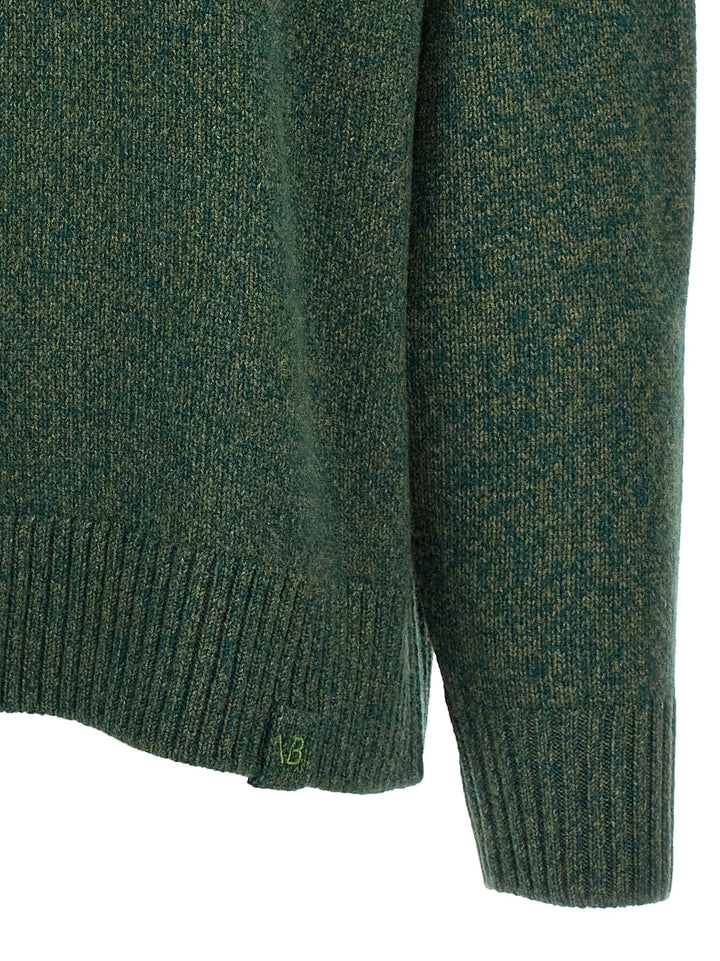 Women’s Victoria Beckham Bicolor Wool Cardigan
