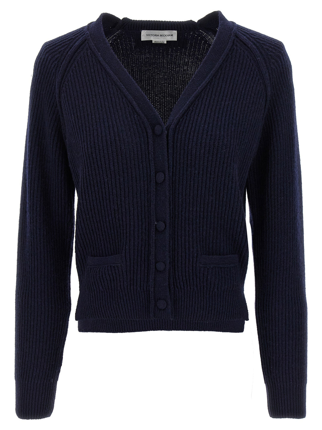 Women’s Victoria Beckham Blue Wool Cardigan