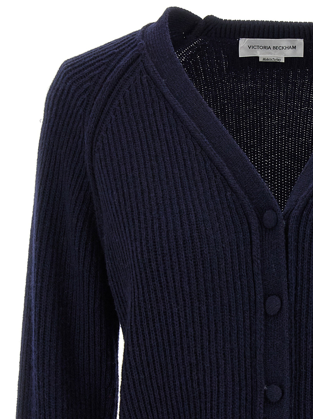 Women’s Victoria Beckham Blue Wool Cardigan