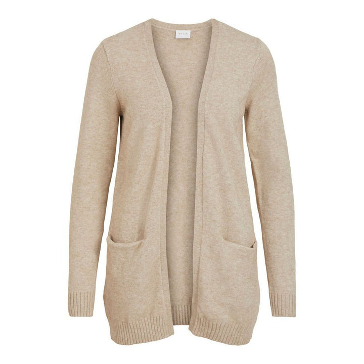 Women’s Vila Clothes Beige Viscose Cardigan