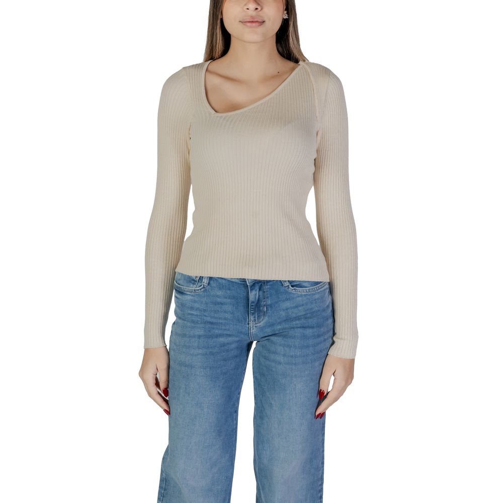 Women’s Vila Clothes Beige Viscose Sweatshirt