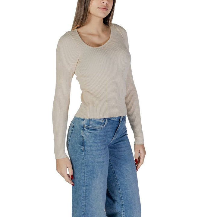Women’s Vila Clothes Beige Viscose Sweatshirt
