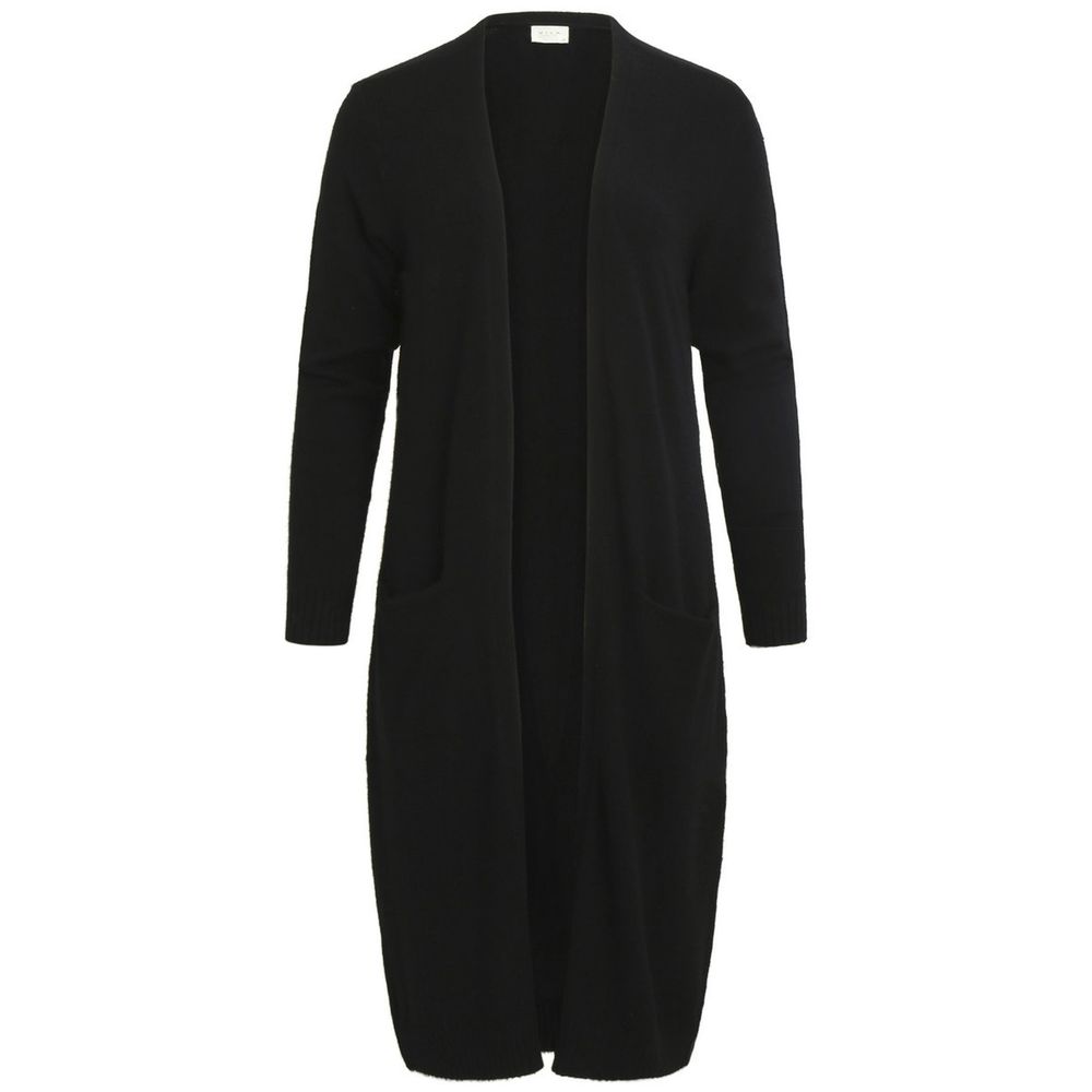Women’s Vila Clothes Black Nylon Cardigan