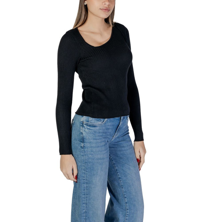Women’s Vila Clothes Black Viscose Sweatshirt