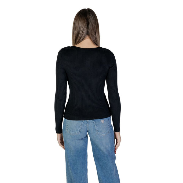 Women’s Vila Clothes Black Viscose Sweatshirt