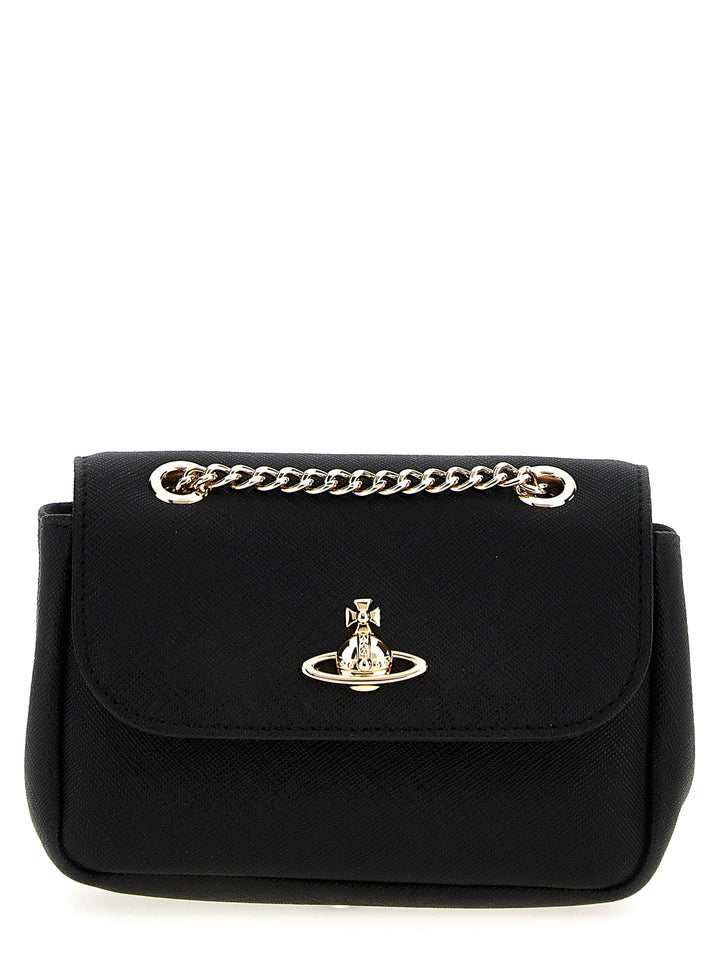 Women’s Vivienne Westwood Black Cowhide Crossbody Bag