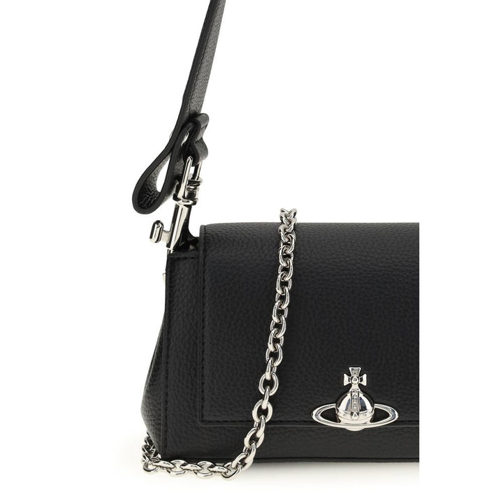 Women’s Vivienne Westwood Black Polyurethane Shoulder Bag