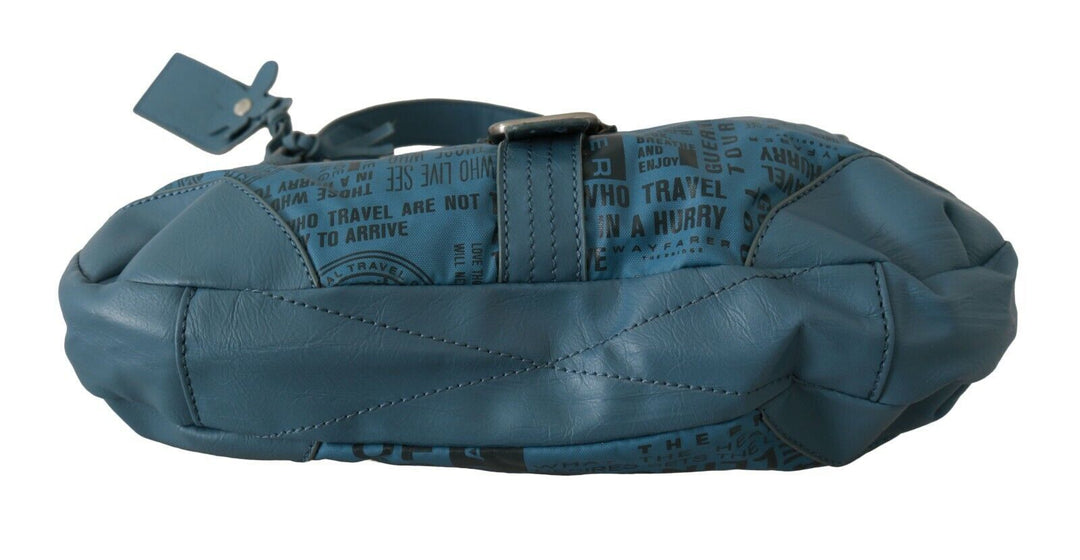 Women’s Wayfarer Shoulder Handbag Printed Purse Women Blue