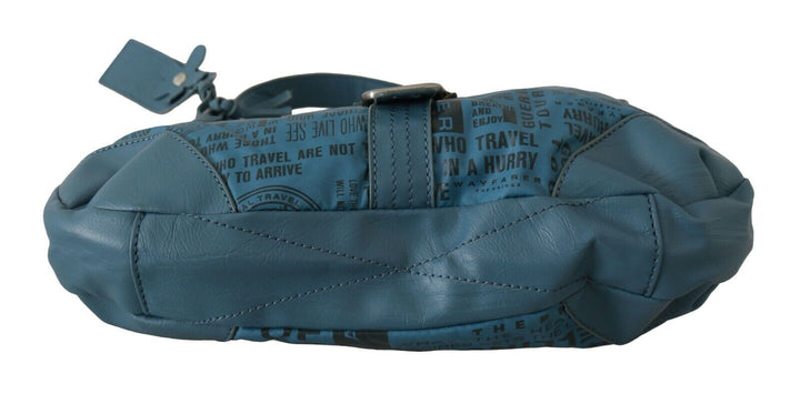 Women’s Wayfarer Shoulder Handbag Printed Purse Women Blue