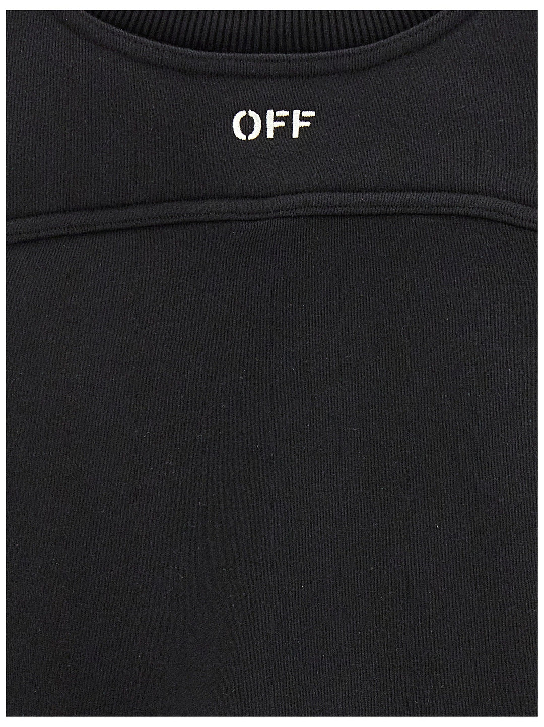 Women’s Off-white Bicolor Cotton Sweatshirt