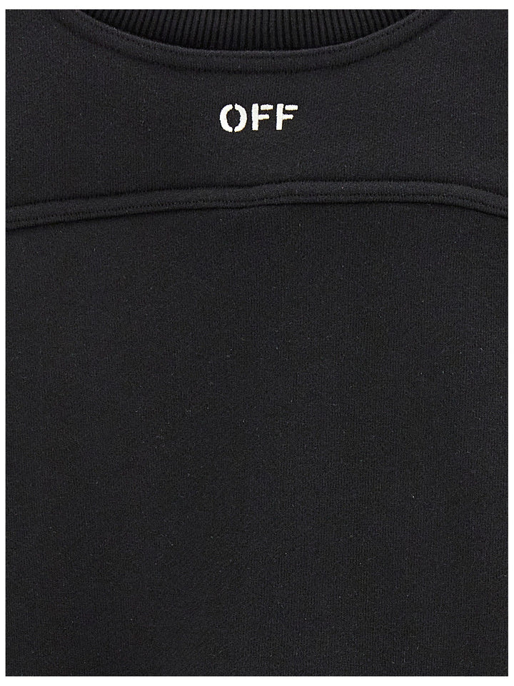 Women’s Off-white Bicolor Cotton Sweatshirt