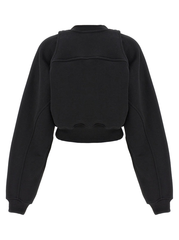 Women’s Off-white Bicolor Cotton Sweatshirt