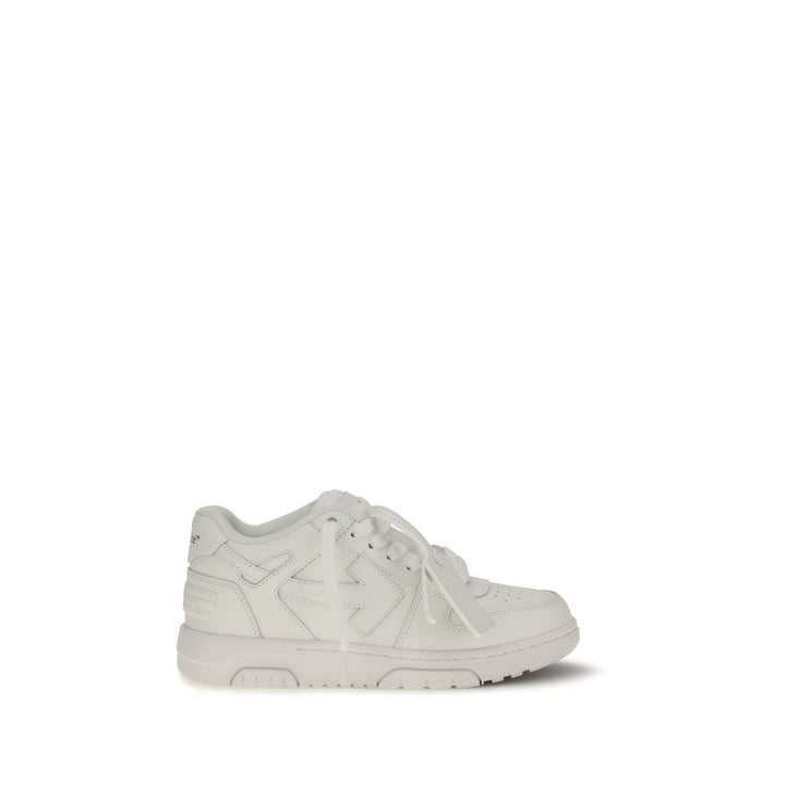 Women’s Off-white White Calf Leather Bos Taurus Low Top Sneakers