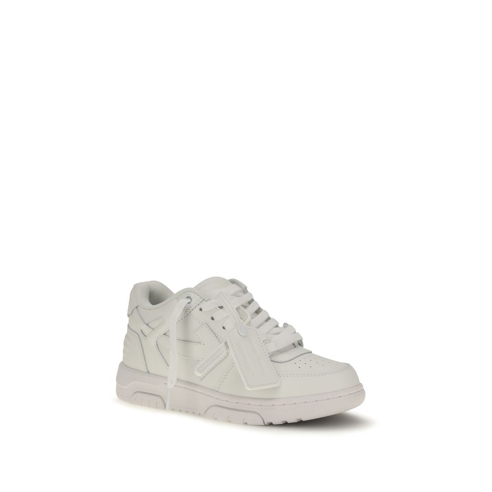 Women’s Off-white White Calf Leather Bos Taurus Low Top Sneakers