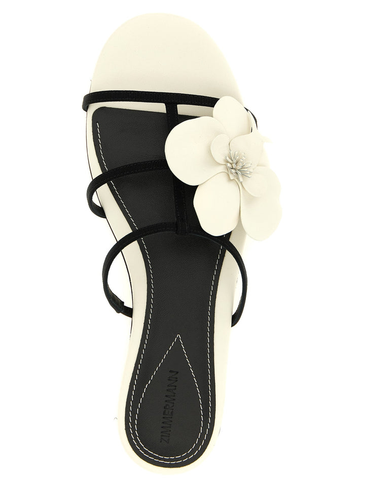 Women’s Zimmermann Bicolor Leather Slides