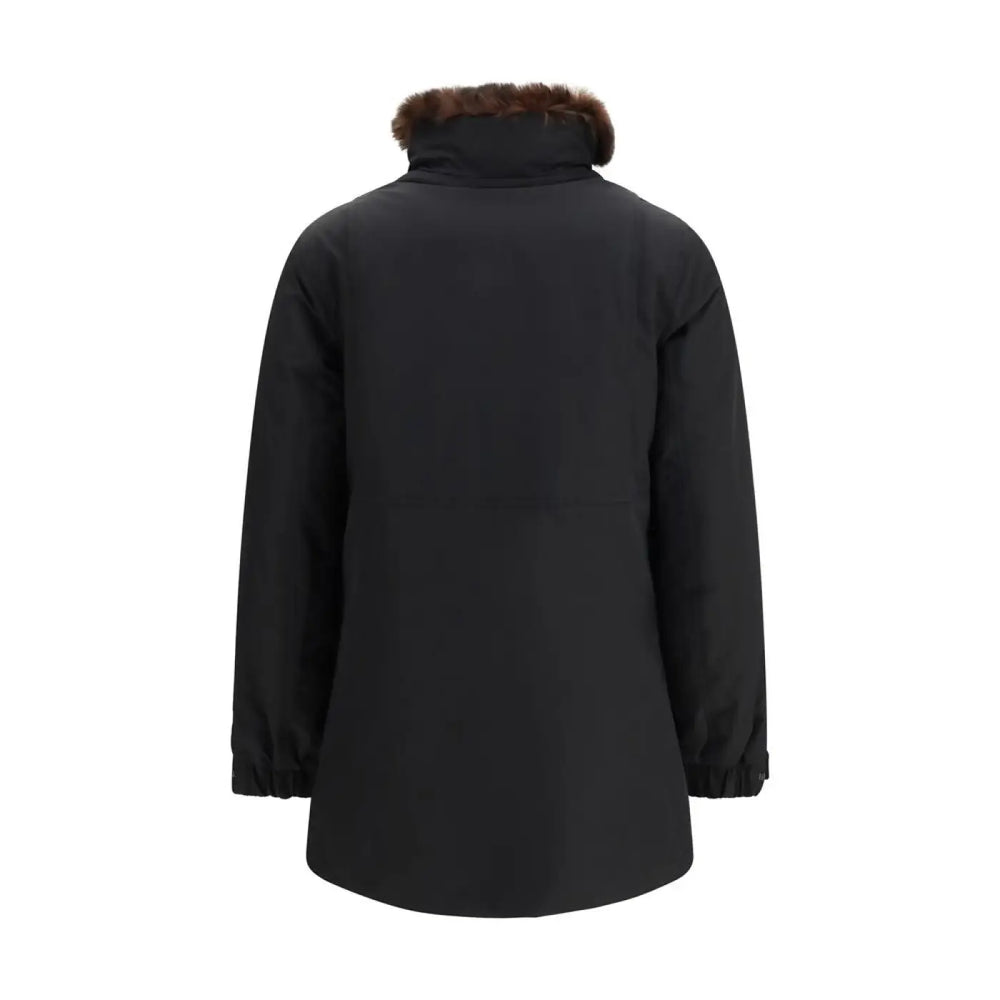 Woolrich Black Cotton Full-length Jacket