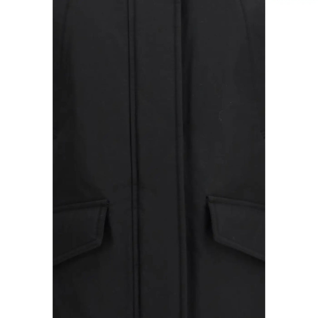 Woolrich Black Cotton Full-length Jacket