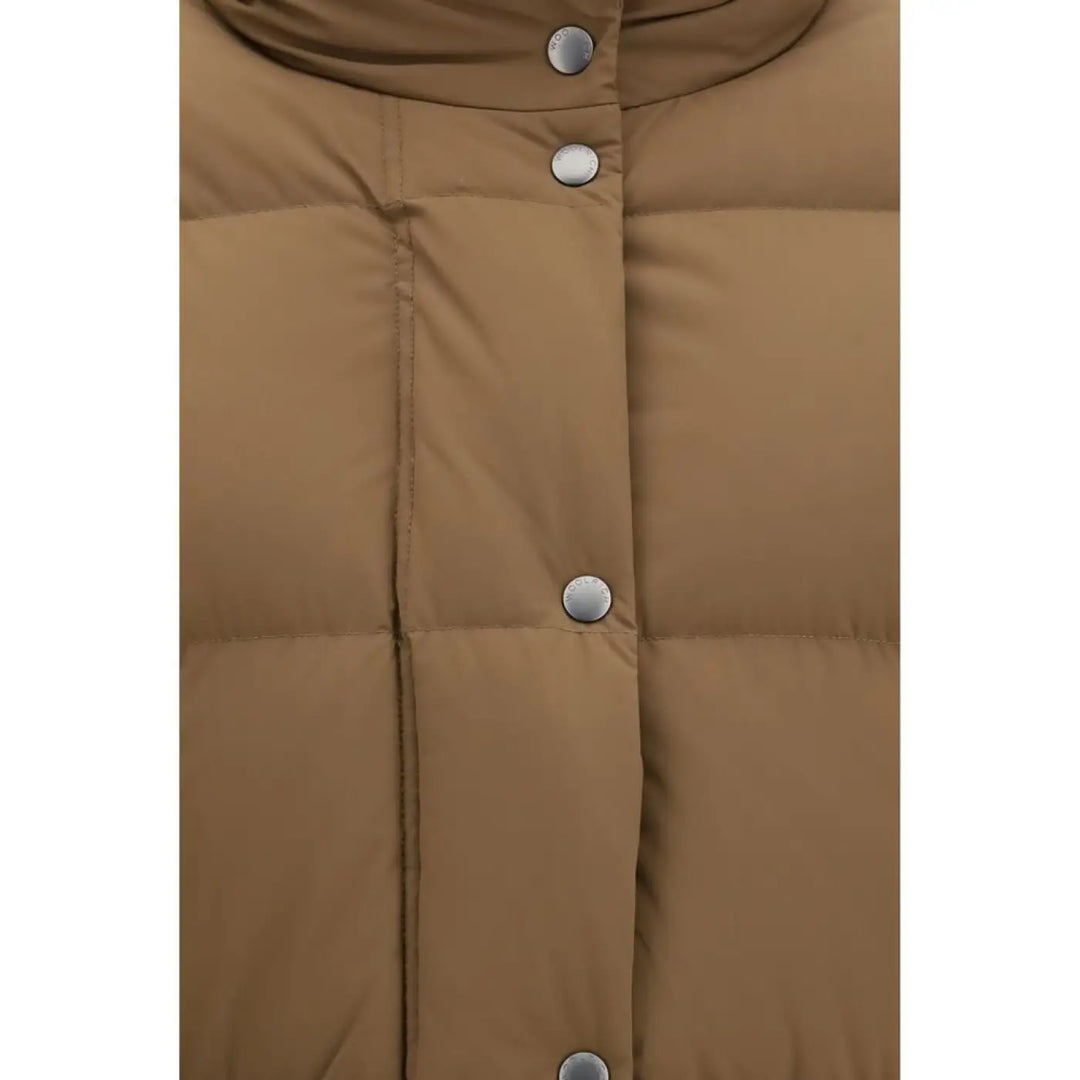 Woolrich Brown Goose Down Full-length Jacket