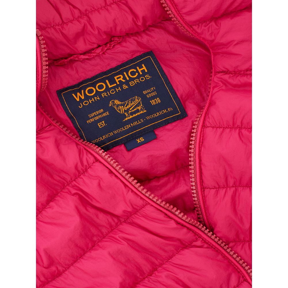 Woolrich Bomber Jackets - Fuchsia Polyamide