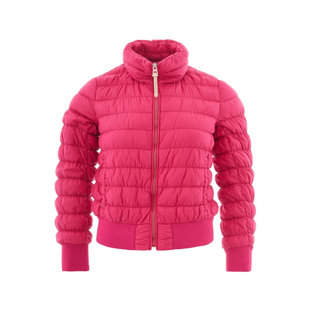 Woolrich Bomber Jackets - Fuchsia Polyamide