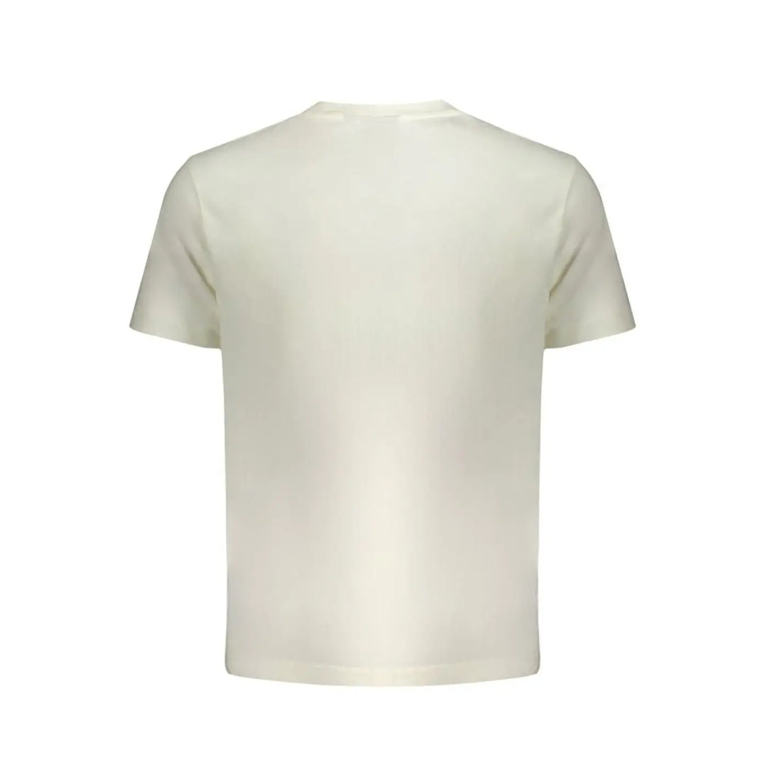 Wrangler Bianco Cotton Men T-shirt