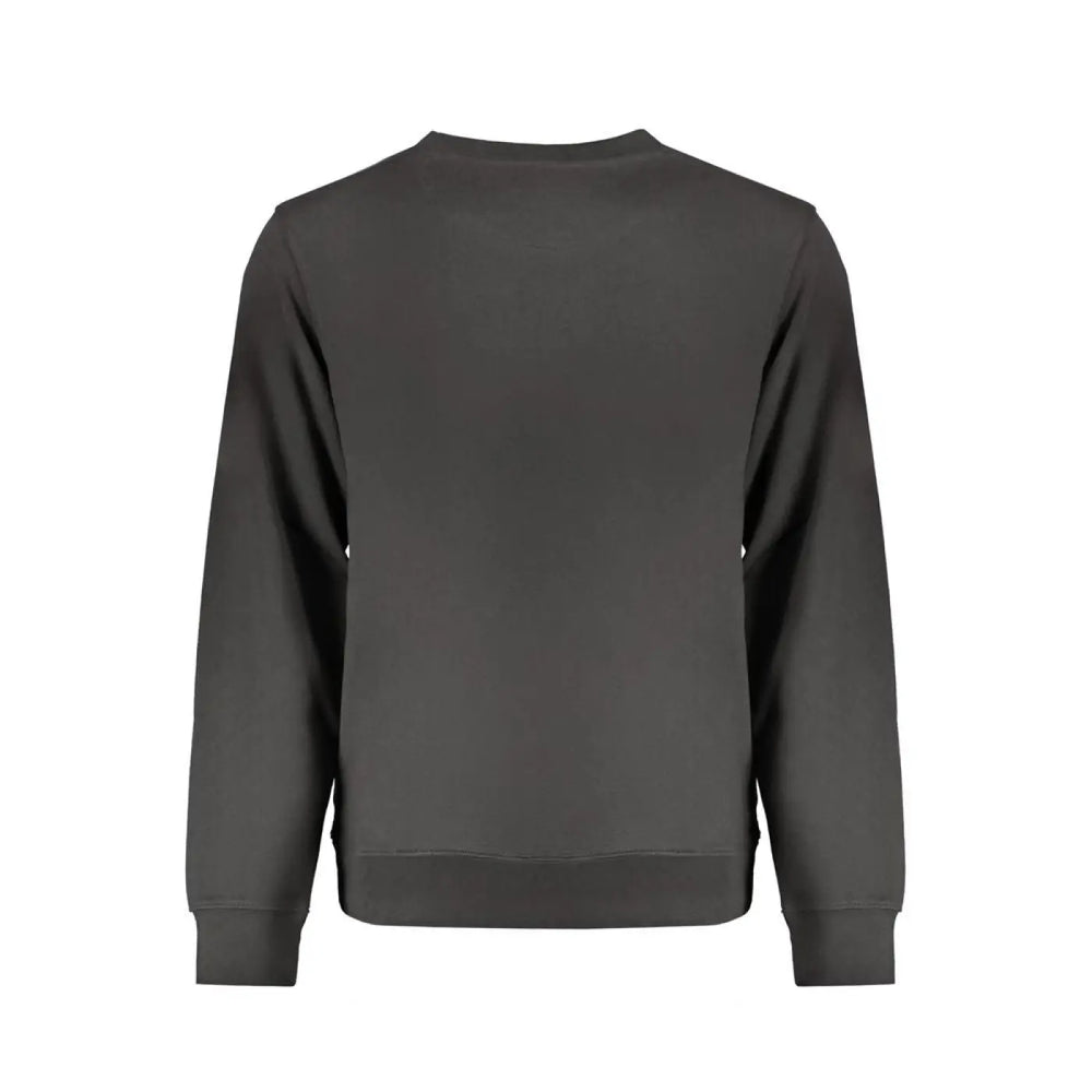 Wrangler Black Cotton Men Sweatshirt