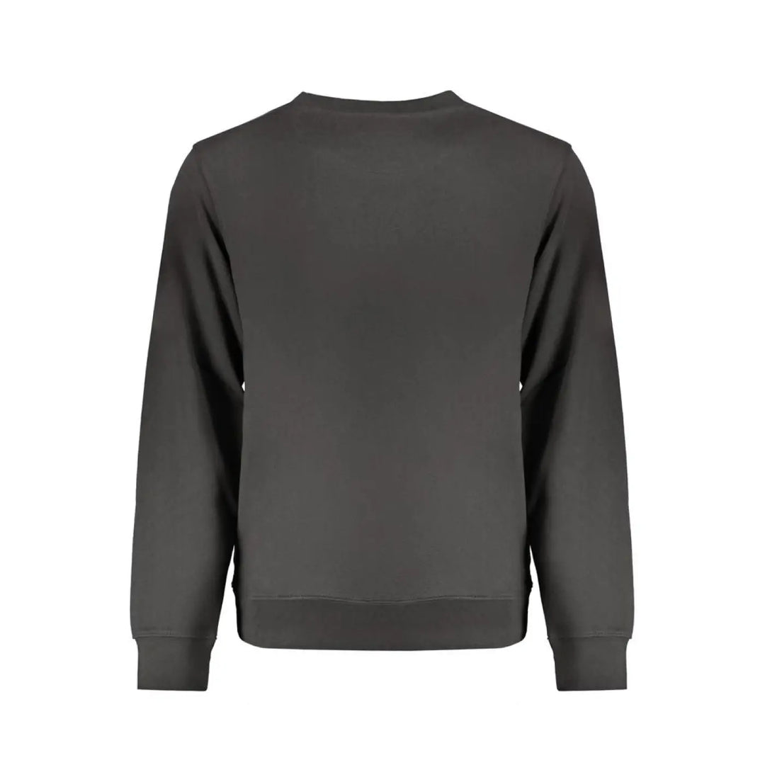 Wrangler Black Cotton Men Sweatshirt