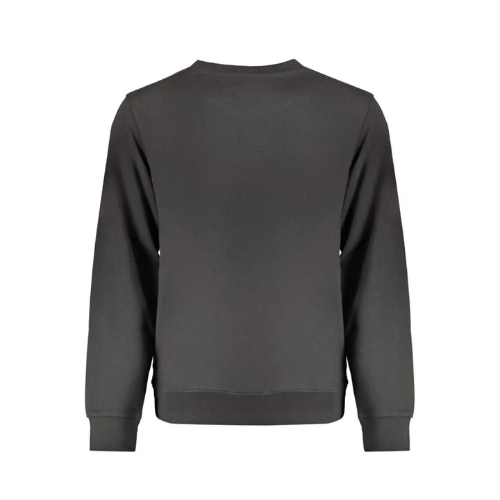 Wrangler Black Cotton Men Sweatshirt