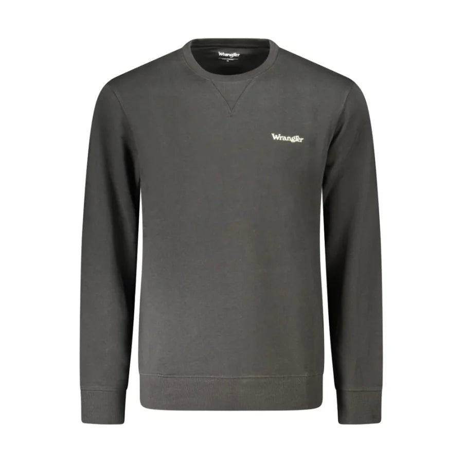 Wrangler Black Cotton Men’s Sweatshirt