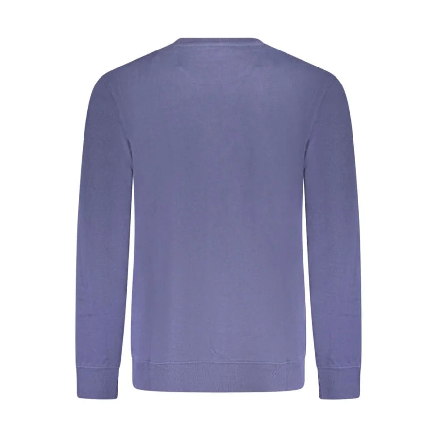 Wrangler Blu Cotton Men Sweatshirt