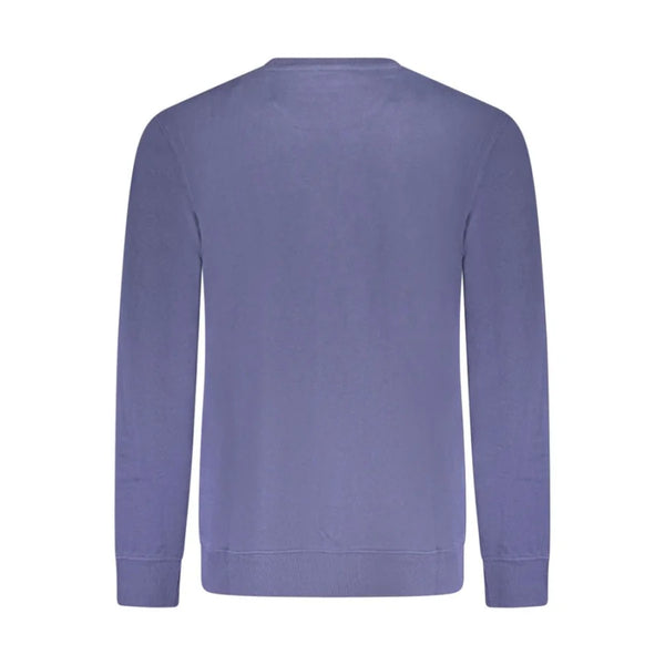 Wrangler Blu Cotton Men Sweatshirt