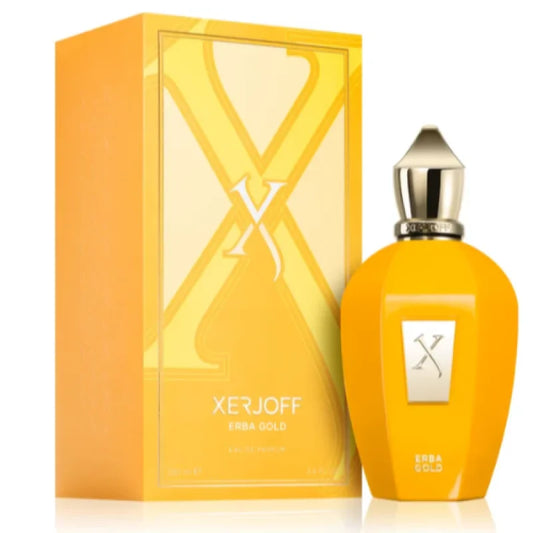 Xerjoff Erba Gold Eau Vibrant Citrus Ginger Symphony Unisex Fragrance