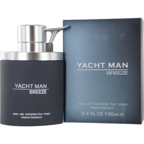 Yacht Man Breeze Eau Refreshing Aquatic Cologne for Men Men’s Myrurgia