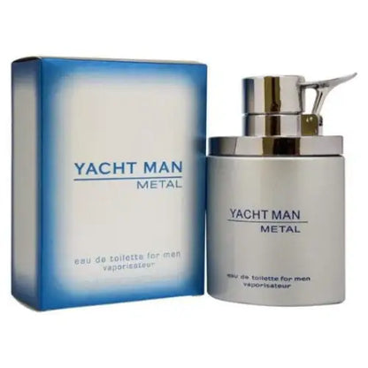 Unleash Adventure with Yacht Man Metal Cologne for the Modern Men’s Myrurgia