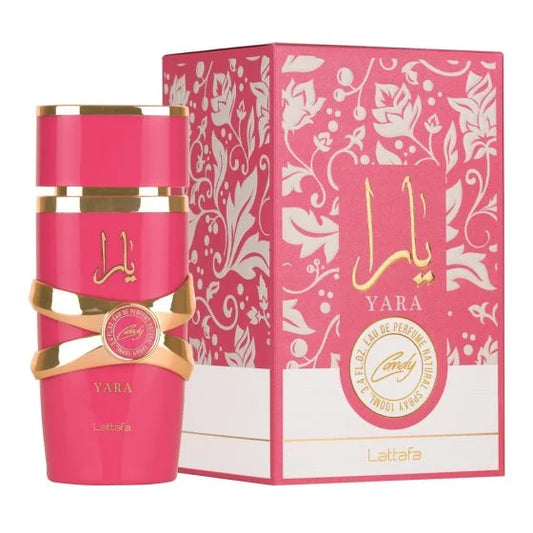 Yara Candy Perfume A Sweet Symphony of Candied Fruits and Vanilla Women’s Lattafa