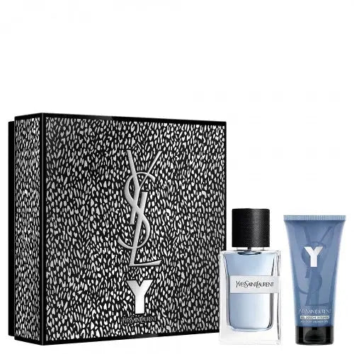 Unleash Charm with YSL Y Eau De Toilette 2 Piece Gift Set Men’s Sets Yves Saint Laurent