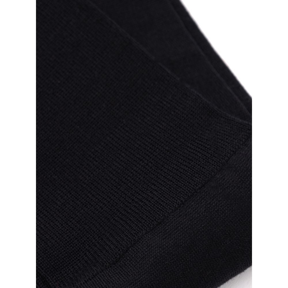 Zegna Black Wool Socks