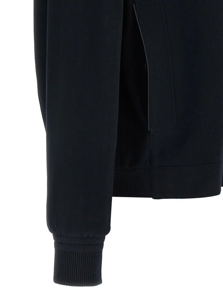 Zegna Blue Cashmere Bomber
